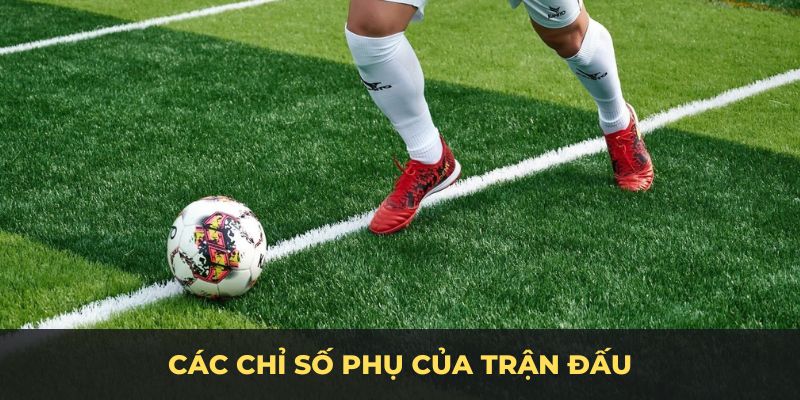 Các chỉ số phụ của trận đấu cũng giúp bạn có thêm dữ liệu đánh giá