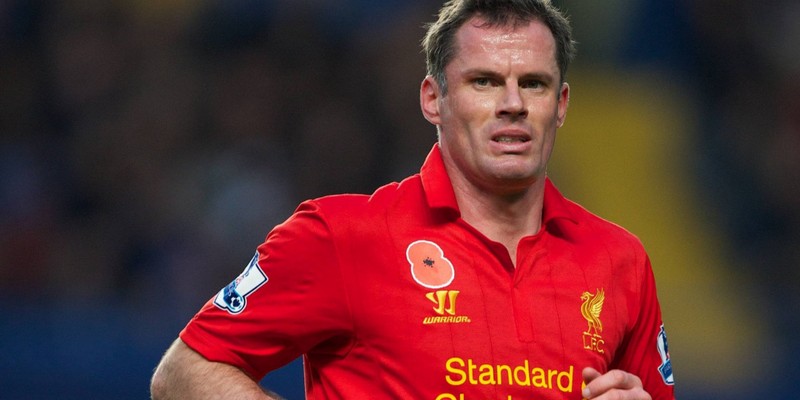 Carragher là một thủ lĩnh thực thụ nơi hàng phòng ngự của Liverpool khi còn thi đấu  